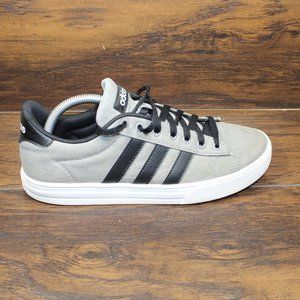 Adidas Daily 2.0 Ortholite Float Gray Black Basketball Sneakers SZ 9